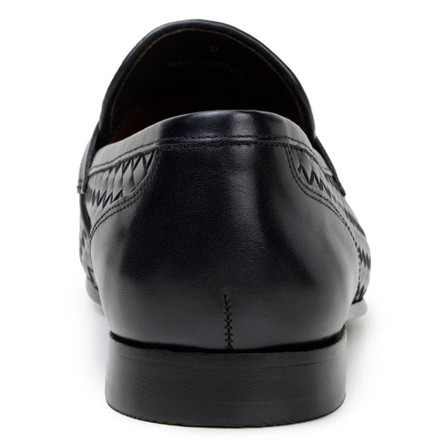 Belvedere Luca Black Genuine Alligator Leather Oxford