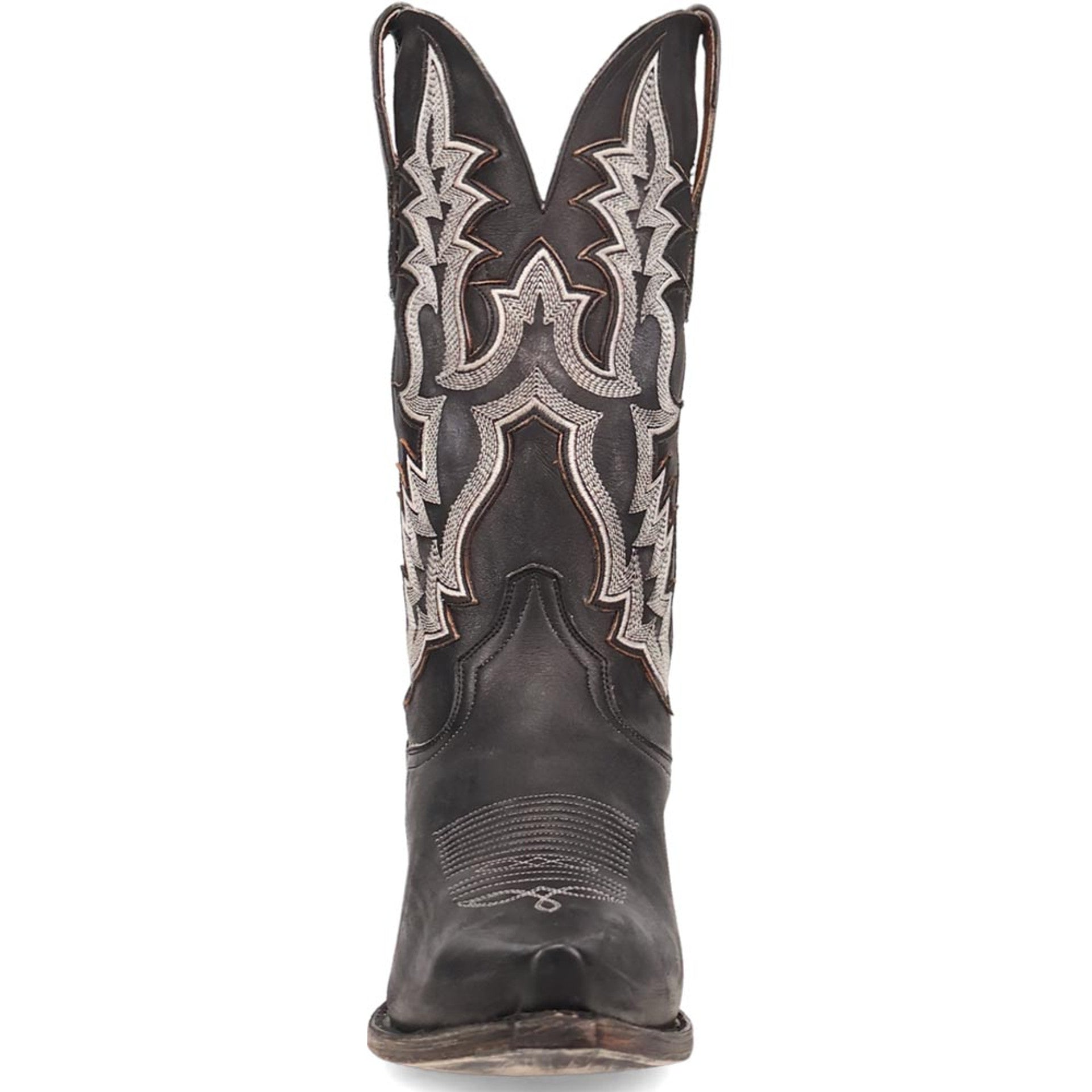 Dan Post Men’s Diesel Black 13 Snip Toe Cowboy Boots - 7D