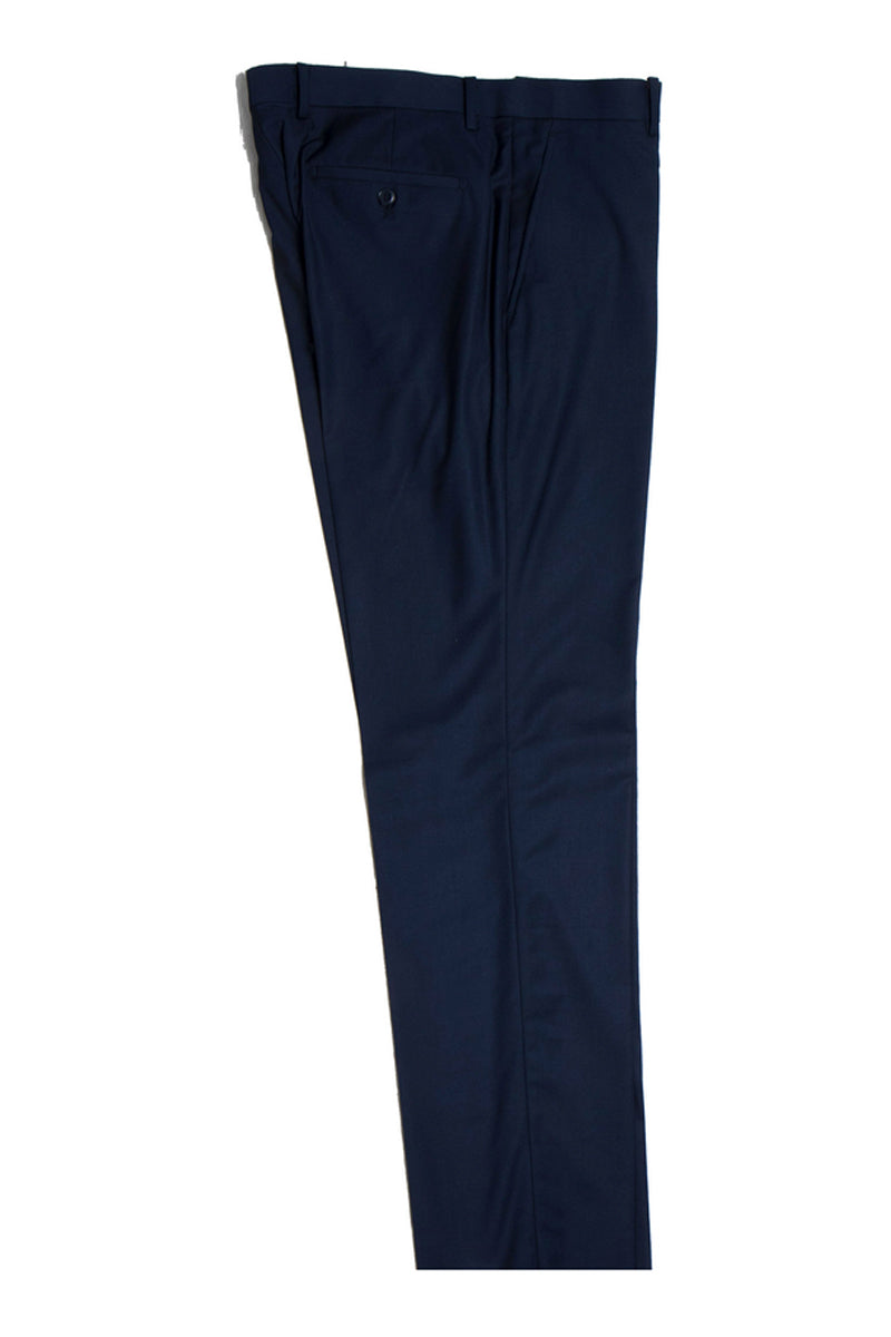 "Mens Stacy Adams Suit -Stacy Adams Suit Men's Two Button Vested Basic Suit in Navy Blue" - 34 Regular