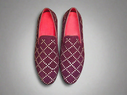 Carrucci Dress Studs Loafer in Suede