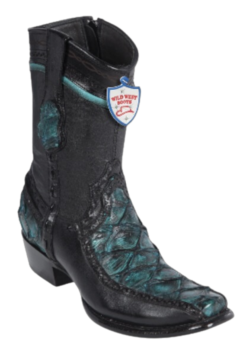 Botin de Pirarucu Original Horma Dubai Wild West - 6