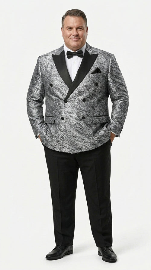 Stacy Adams Men’s High Fashion Pattern Sport Coat, Hybrid Fit Formal Blazer in Bronze, Silver, Red and Purple