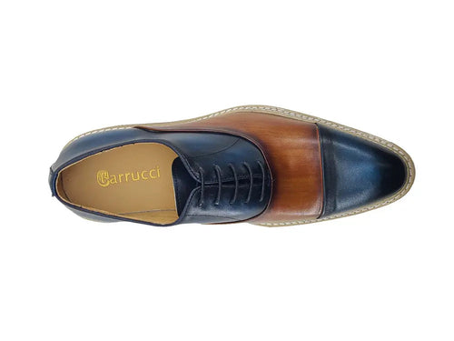 Carrucci Cap Toe Brogue Oxford