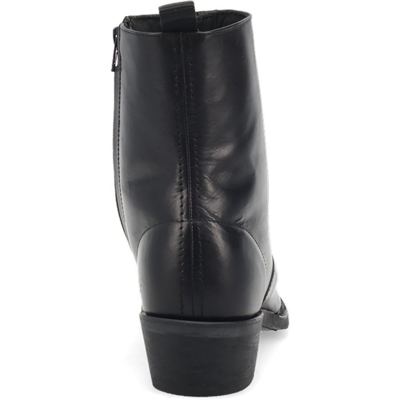 Laredo Fletcher Black Leather Round Toe Boots for Men - 8D