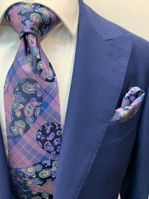 Rossi Man Suit - Tan Gray Black Navy Camel French Blue Suit