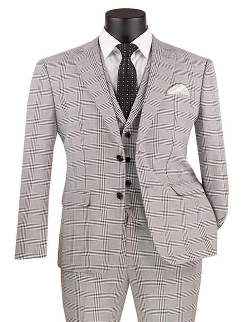 Missionary Mormon Quality Suit - Business Button Style in Color Gray