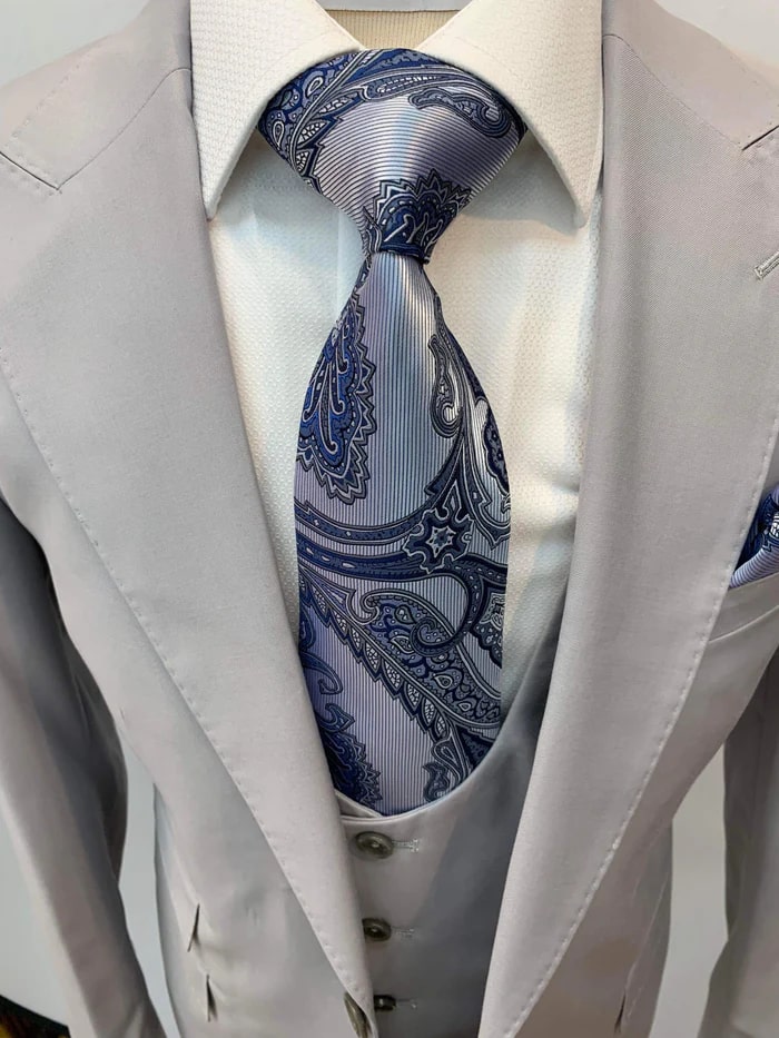 Rossi Man Suit - Tan Gray Black Navy Camel French Blue Suit - 38 Short Jacket+32 Waist Adjustable 28to34)(Height: 5 4 to5 7 )(Neck 15-16.5)S-M)