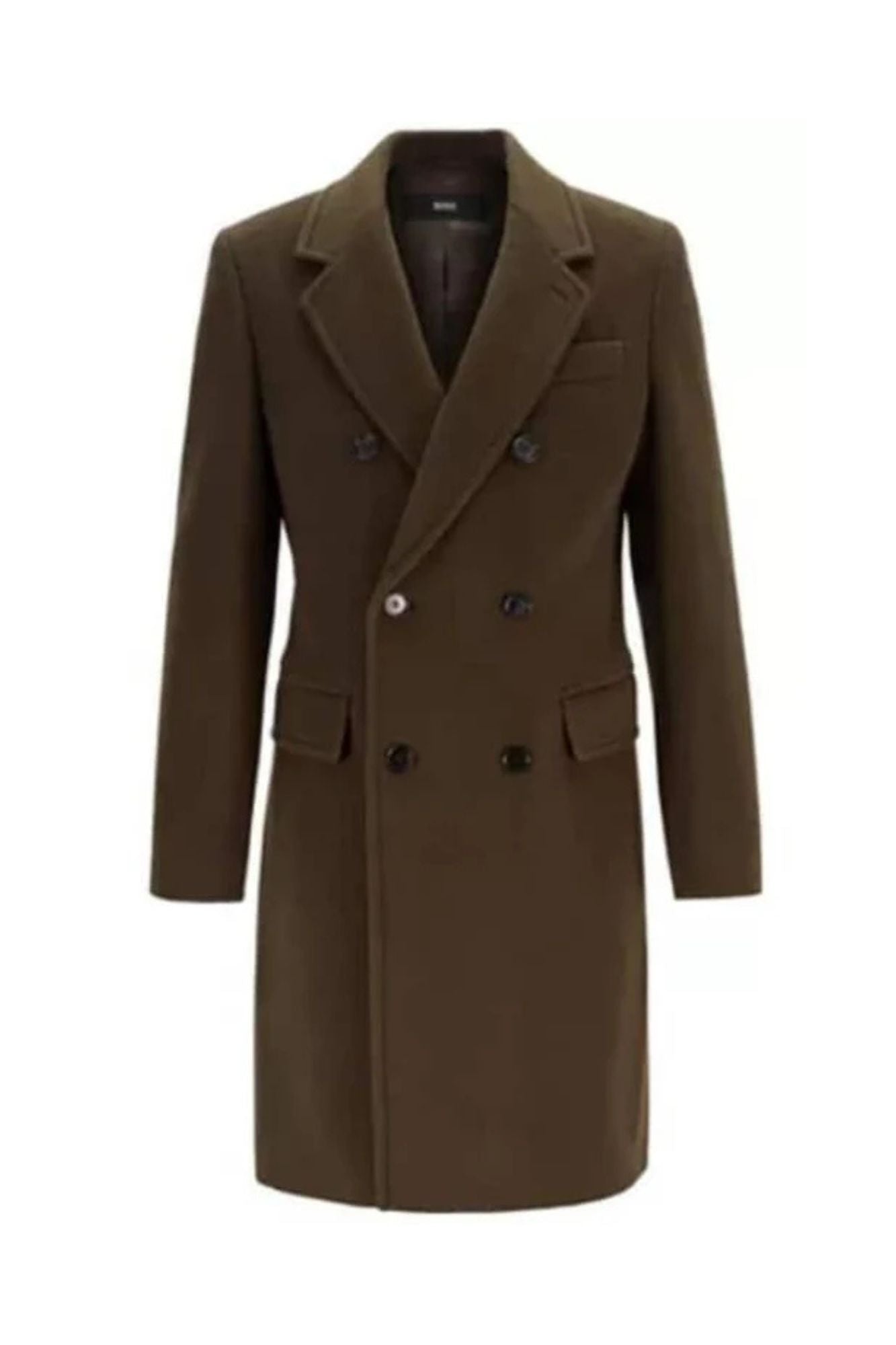 Green Double Breasted Suit Many Styles & Brands $99UP Men's Fashion Show Capsule Coat Men's Double Breasted Overcoat ~ Long Men's Dress Topcoat - Winter Coat Green - 44 Regular