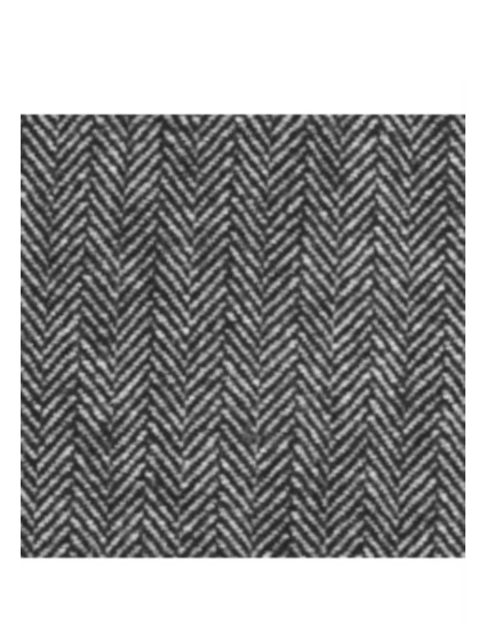 Full Length men's Ankle length Top Coat / Overcoat In Grey Herringbone - Mens Overcoat - Coat Size 38