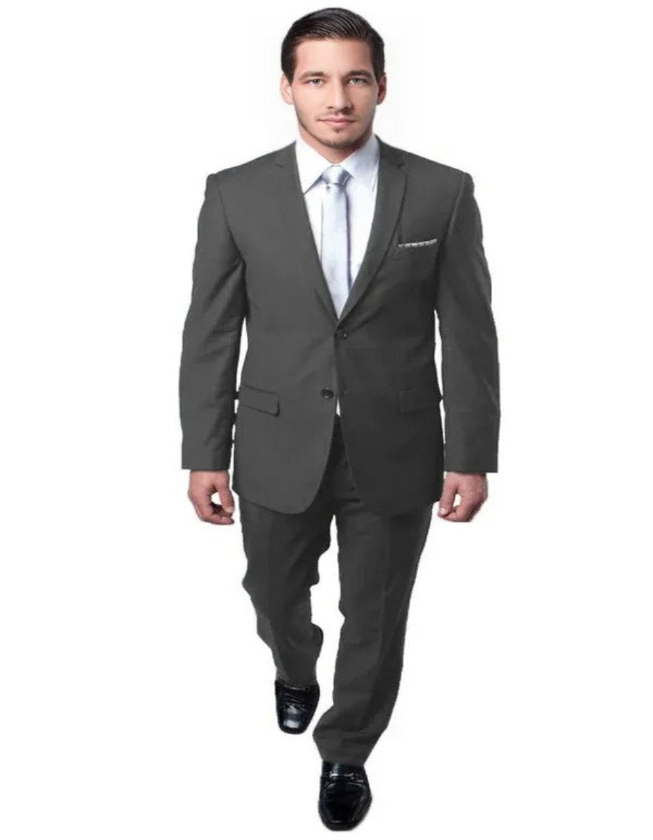 Missionary Mormon Quality Suit - - Business Style in Color Grey