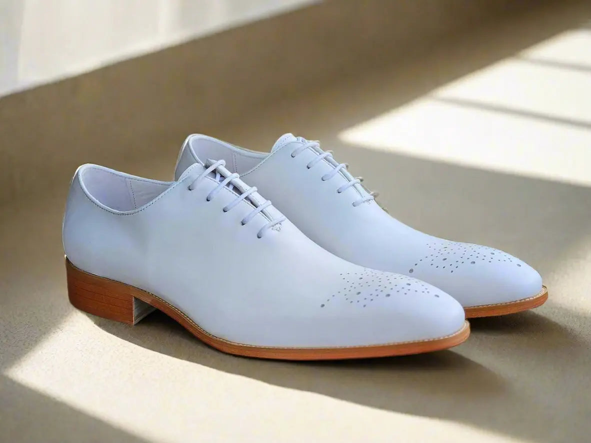 Hand Burnished Wholecut Calf Oxford - 9