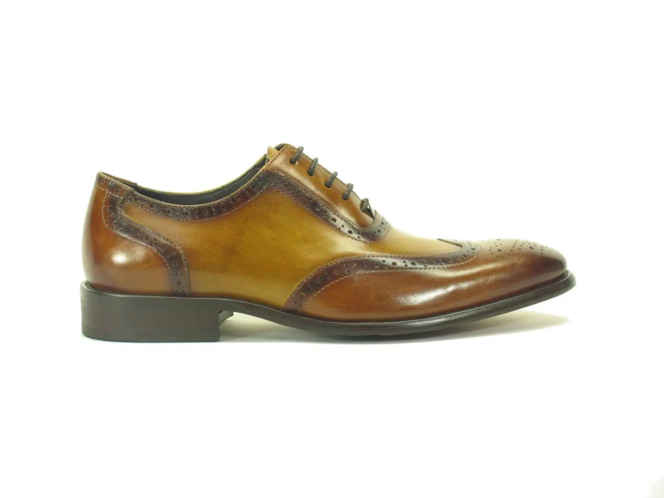 Hand Finished Wingtip Medallion Oxford - 8.5