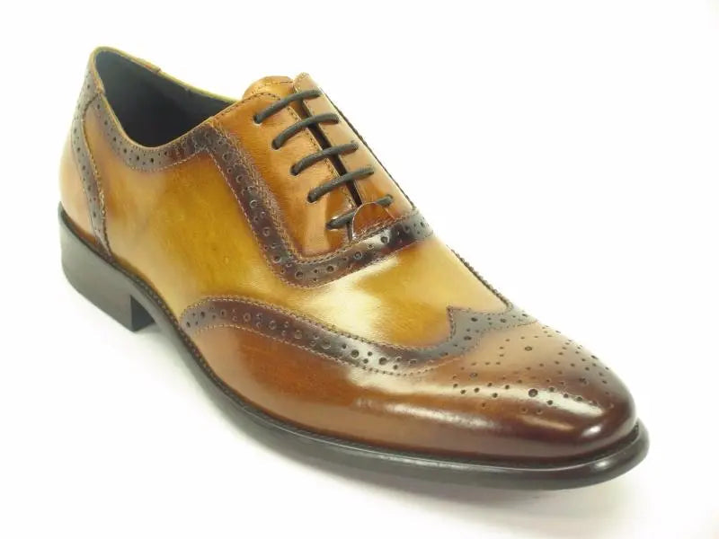 Hand Finished Wingtip Medallion Oxford - 8.5