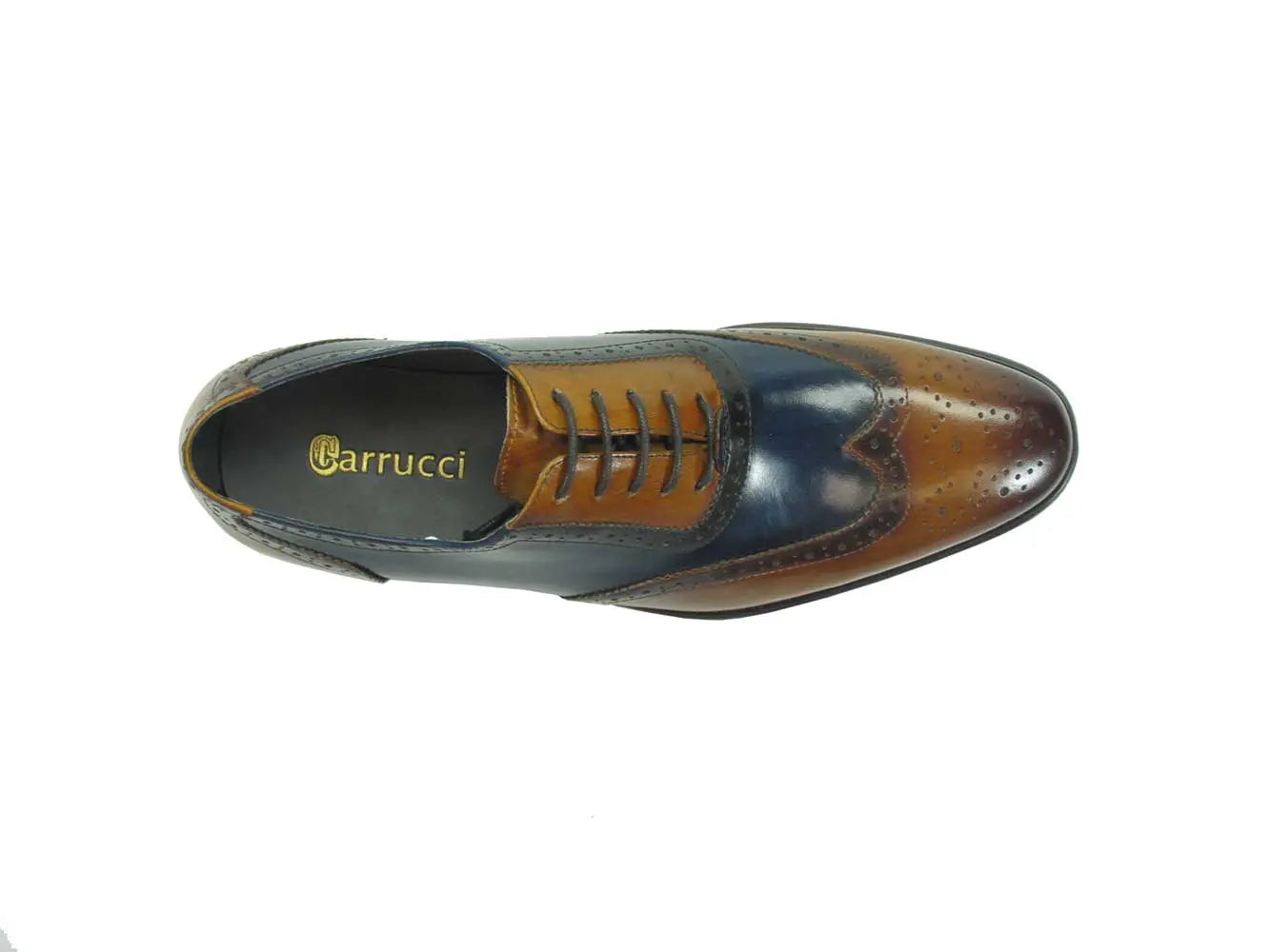 Hand Finished Wingtip Medallion Oxford - 8.5