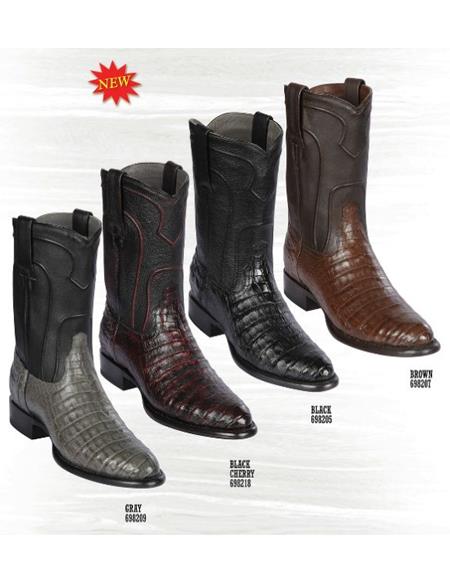 Los Altos Caiman Belly Boots Are Classic And 100% Handcrafted - Alligator - Cowboy Boot - US 8.0 Standard/D/ Medium / Eu:41-42