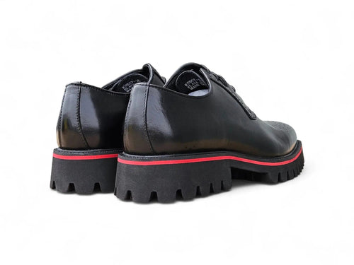 Carrucci Hybrid Lug Oxford - Luxury Leather Dress Shoe