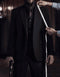 Mens John Wick Vested Black Suit Costume - New Arrival
