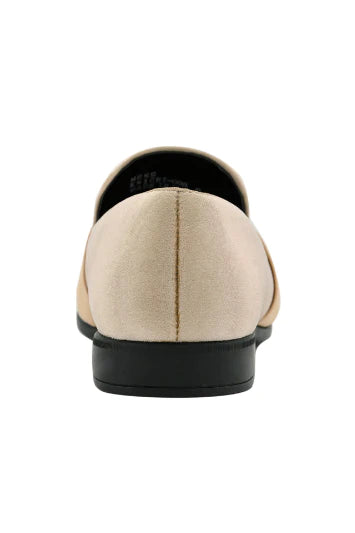 Mens Ivory Dress Shoes - Cream Dress Shoe "Knight" Taupe Tuxedo Shoes - Ivory