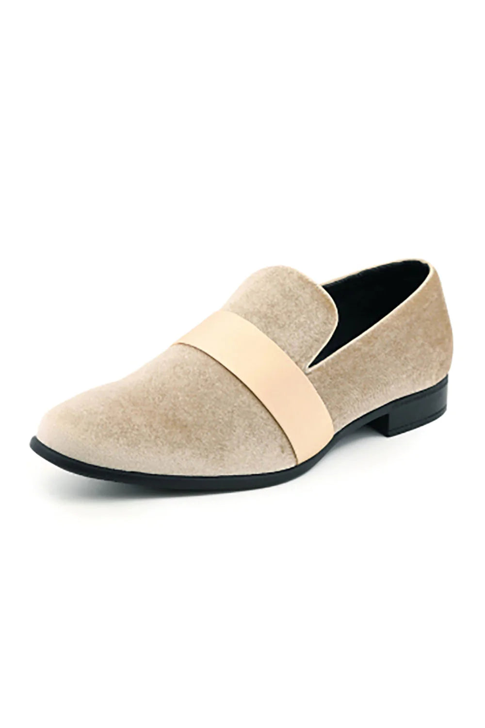 Mens Ivory Dress Shoes - Cream Dress Shoe "Knight" Taupe Tuxedo Shoes - Ivory