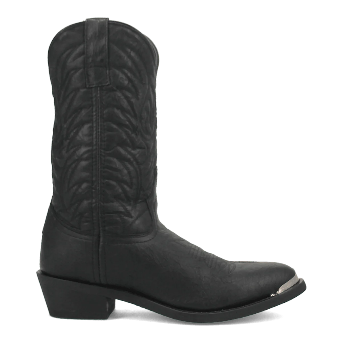 Laredo East Bound Black Pig Skin Leather Boots - 8D