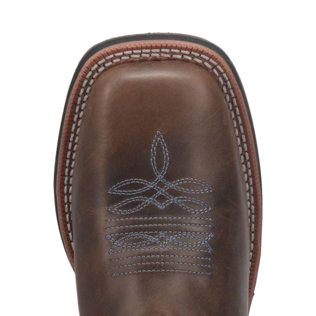 Laredo Isla Tan & Blue Genuine Men's Leather Western Boots - 6M