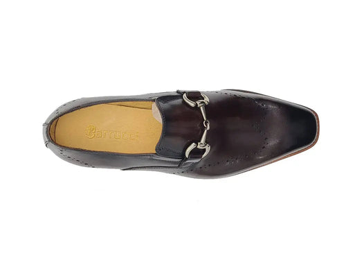 Carrucci Leather Sole Horsebit Loafer