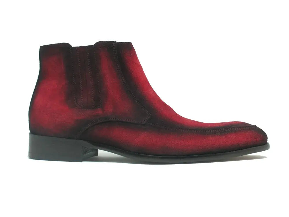 Leather Suede Chelsea Boots - 7.5
