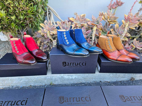 Carrucci Leather & Suede Slip-On Boot