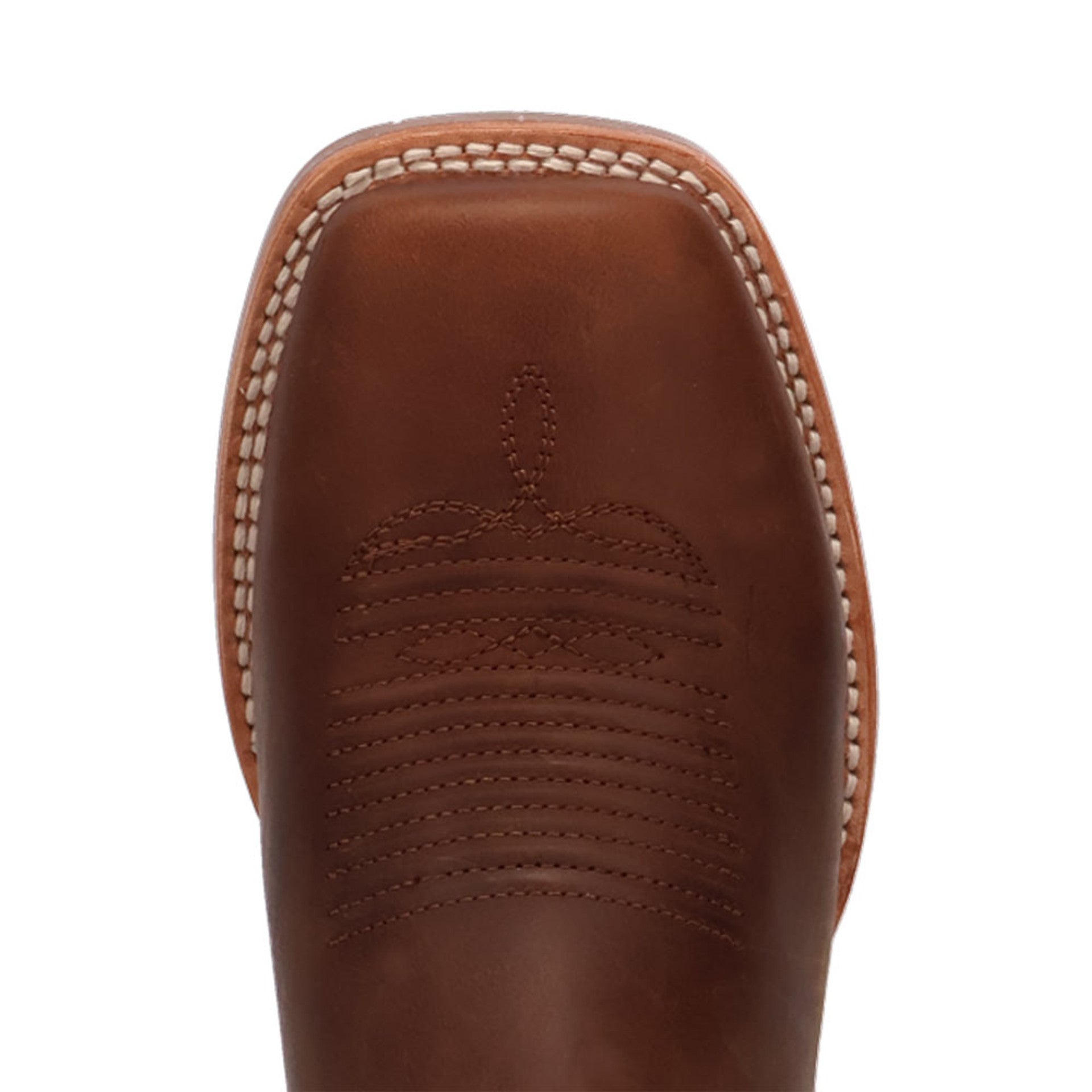 Dan Post Mens Leighton Brown and Blue Leather Western Boots - 7D