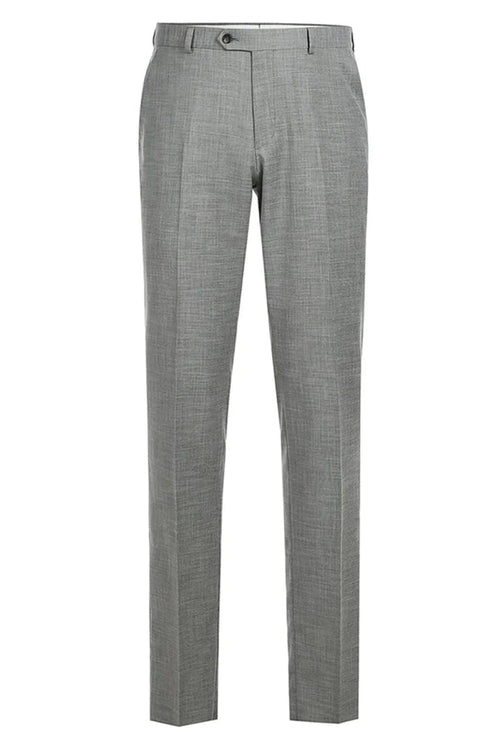 Cheap priced Suit - Mens Two Button Slim Fit Two Piece Hack Pocket Light Grey Suit