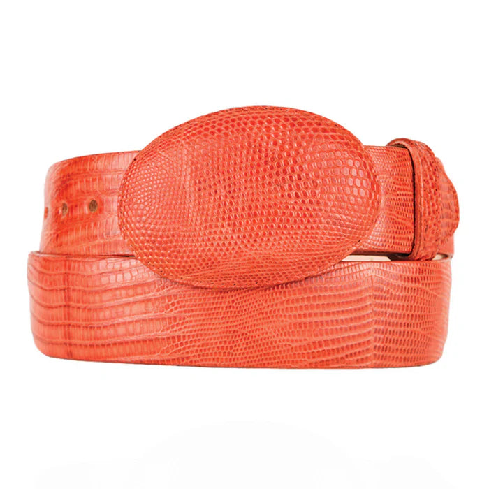 Men's Genuine Lizard Western Belts - One size