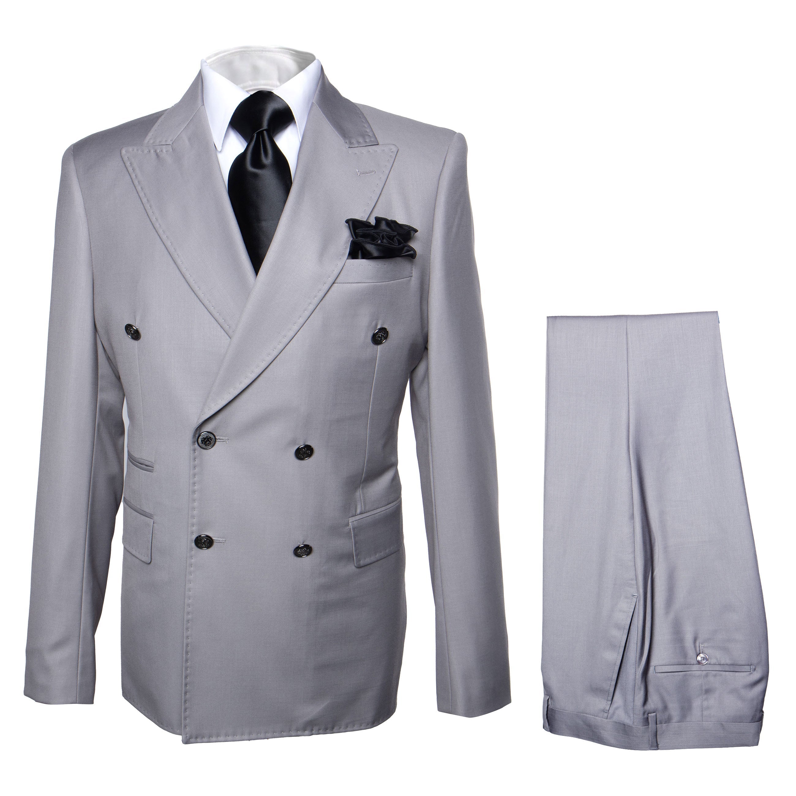 Rossi Man RM1178 – Milano Collection Slim Fit Suit for Men | Elegant Formal Wear - 34R