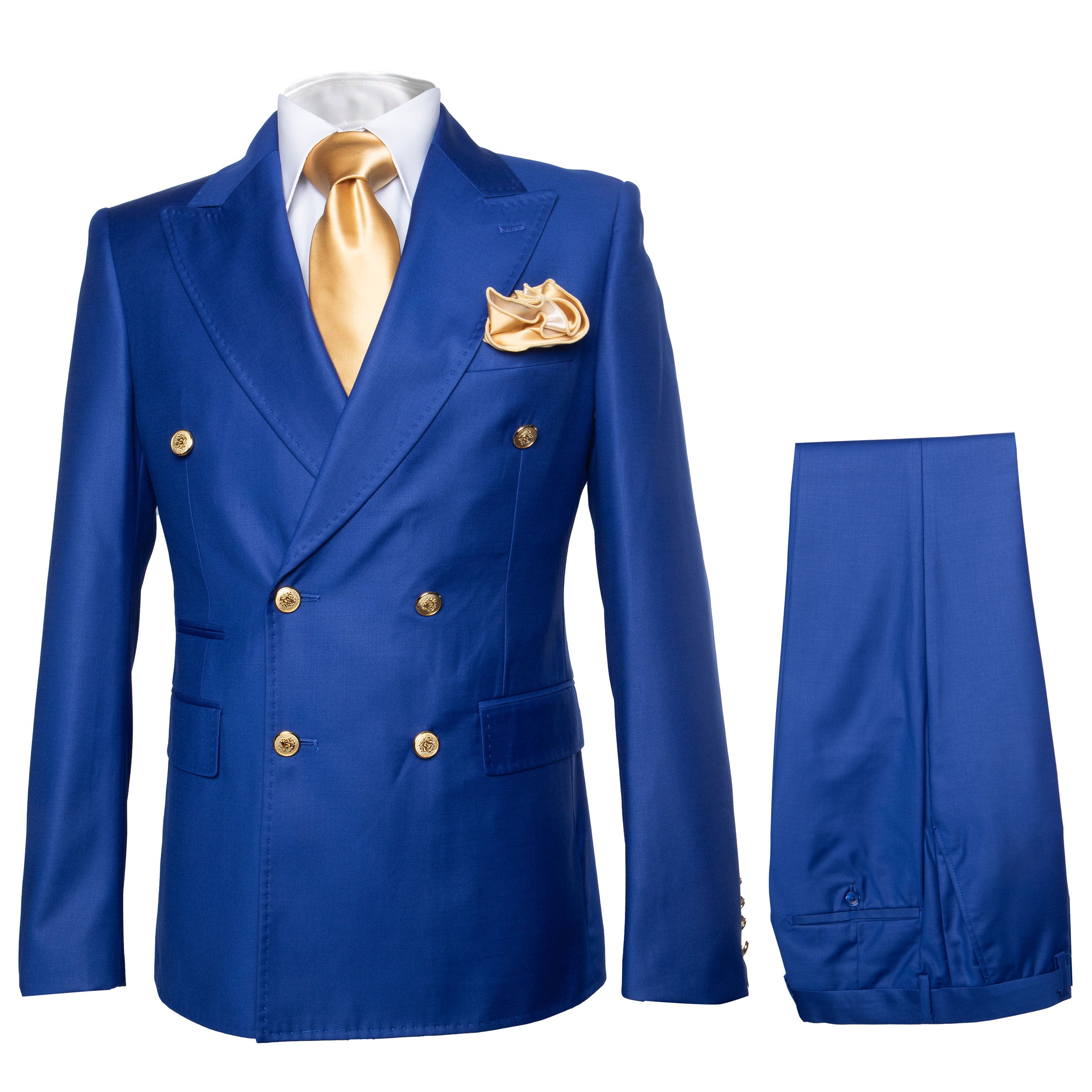 Rossi Man RM1375 – Milano Series Modern 3-Piece Suit for Men - 34R