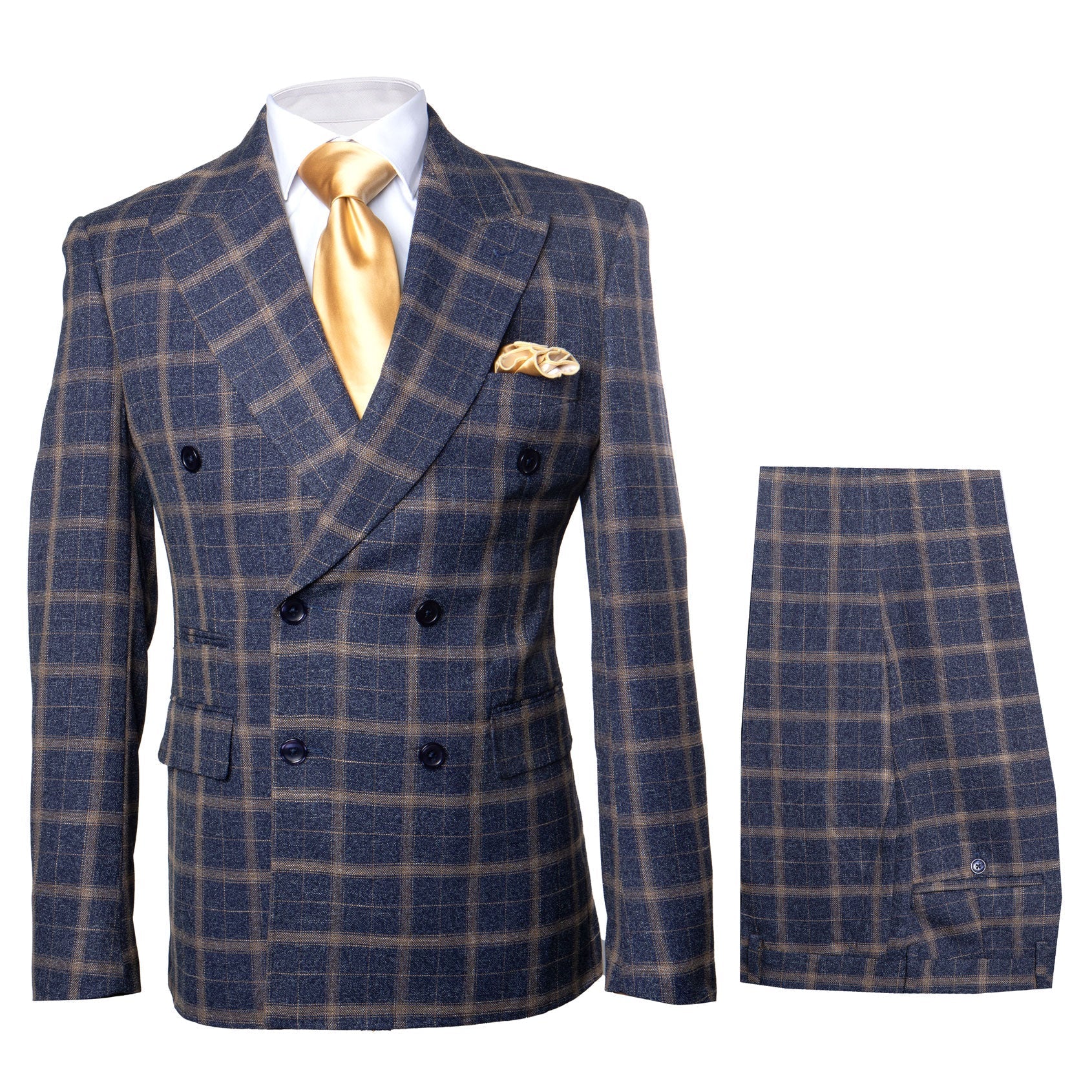Rossi Man RM1790 – Elegant Slim Fit Milano Suit for Men | Stylish Formal Attire - 34R