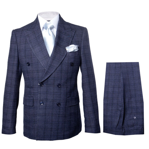Rossi Man Milano RM1791 Classic Tailored Suit for Men | Formal Wear