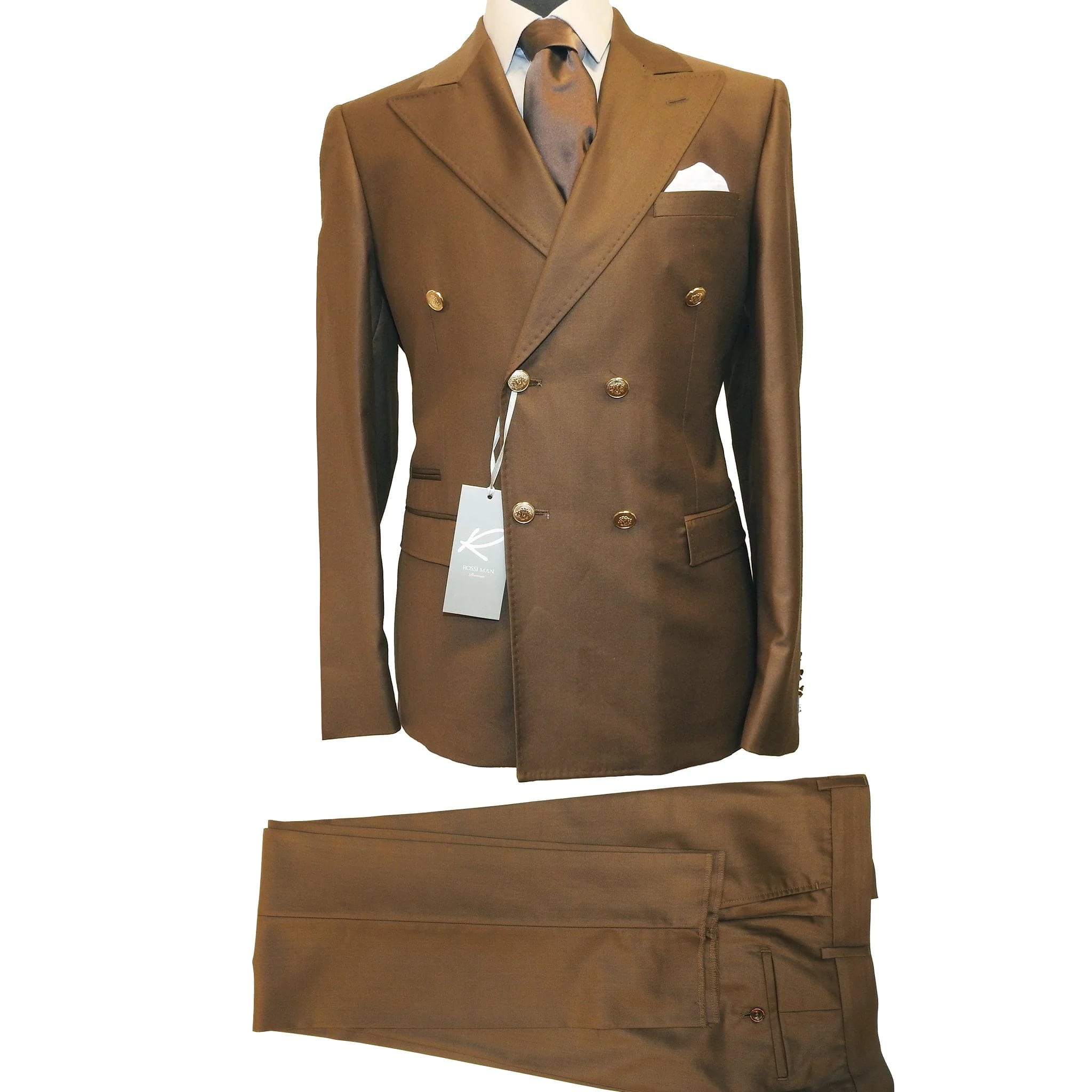 Rossiman Suits For Sale - Mens Designer Suit - Fashion Suits - Fancy White Suits - 38 Short Jacket+32 Waist Adjustable 28to34)(Height: 5 4 to5 7 )(Neck 15-16.5)S-M)
