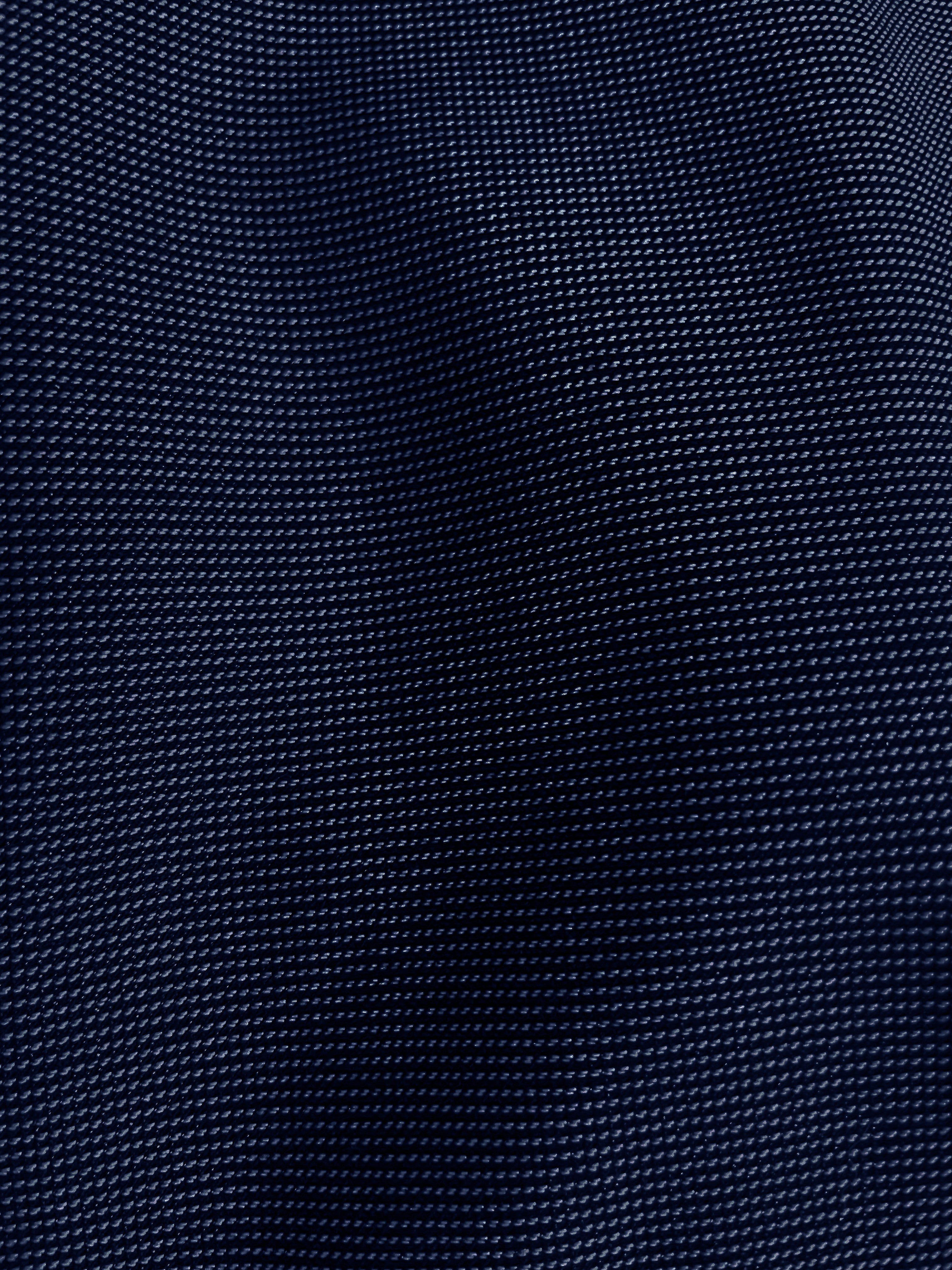 Birdseye Pattern Modern Fit 3 Piece Navy Suit with Contrast Trim - Navy
