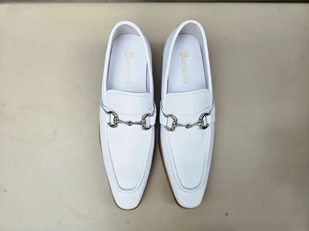 Men's Burnished Signature Buckle Loafer - New Arrival - 7.5