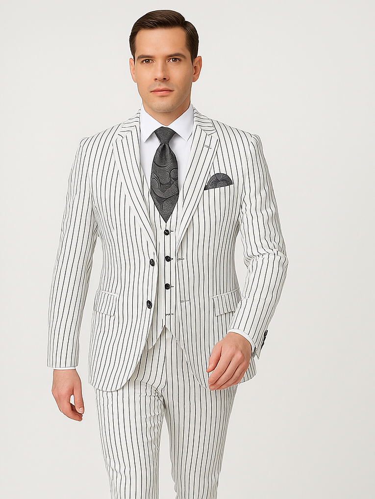 Rossi Man Remo RM1755 – Stylish Men's Formal Suit for Modern Elegance - 34R