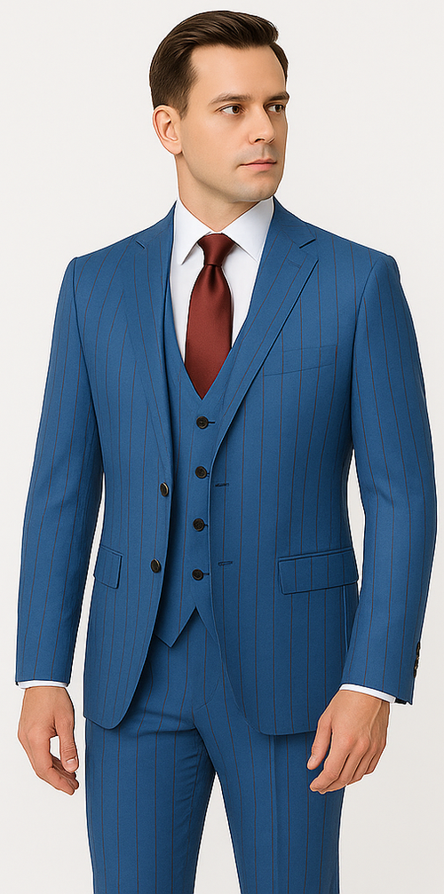 Rossi Man Remo RM1756 Stylish Men's Tailored Suit for Modern