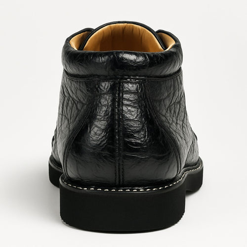 Men's Wild West Boots Caiman and Ostrich Skin Shoe 2ZA050205-New Designer Collection