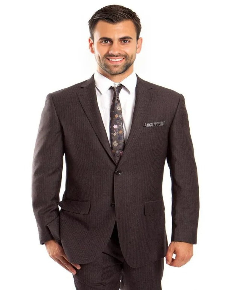 Missionary Mormon Quality Suit - - Business Single Breasted Style in Color Grey