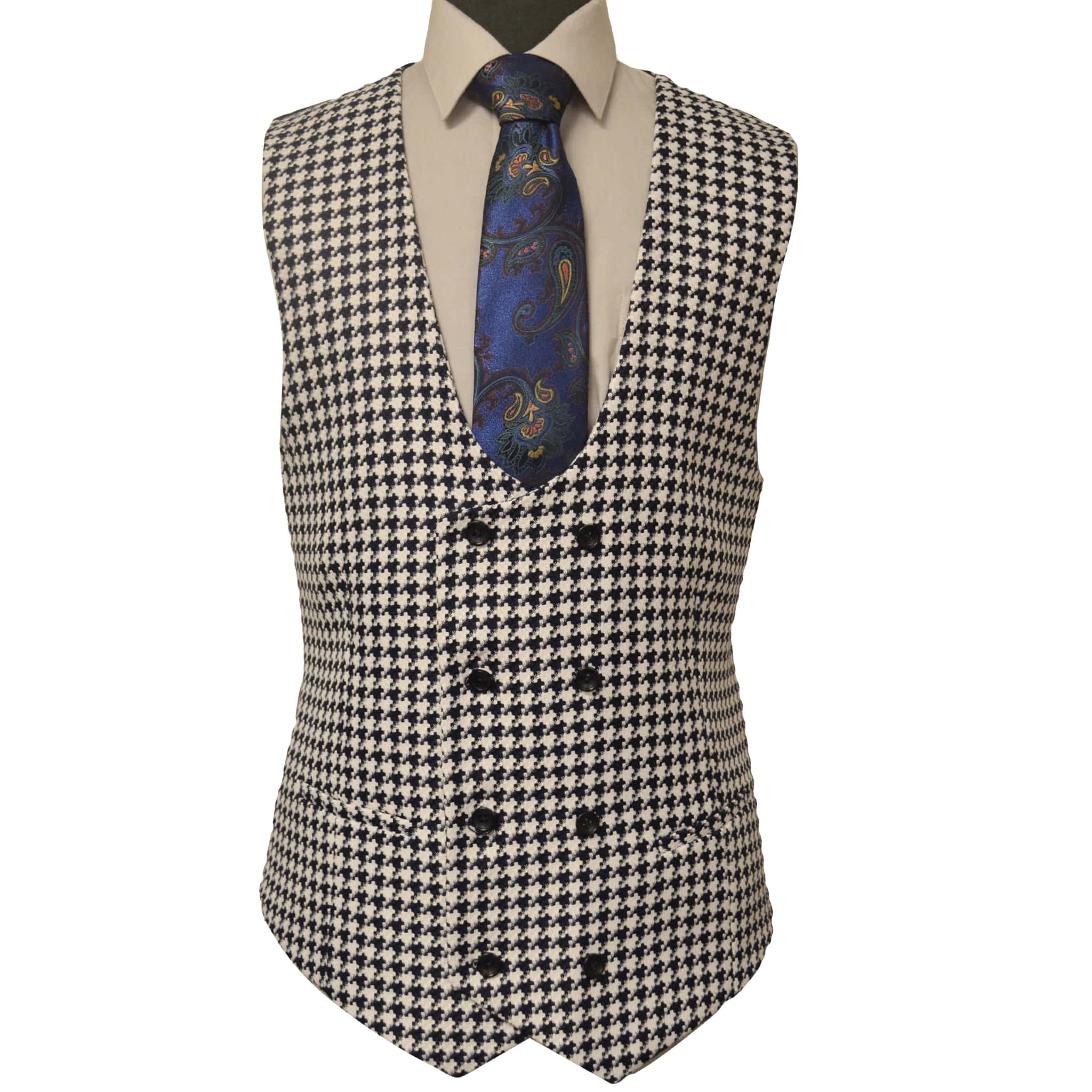 Rossiman Suits For Sale - Mens Designer Suit - Fashion Suits - Fancy Black/White Suits - 38 Short Jacket+32 Waist Adjustable 28to34)(Height: 5 4 to5 7 )(Neck 15-16.5)S-M)