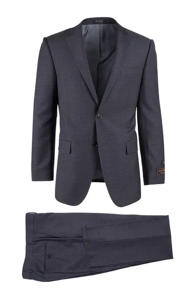 Novello Blue Birdseye, Modern Fit, Pure Wool Suit by Tiglio Luxe IDM7018/9 main image 0