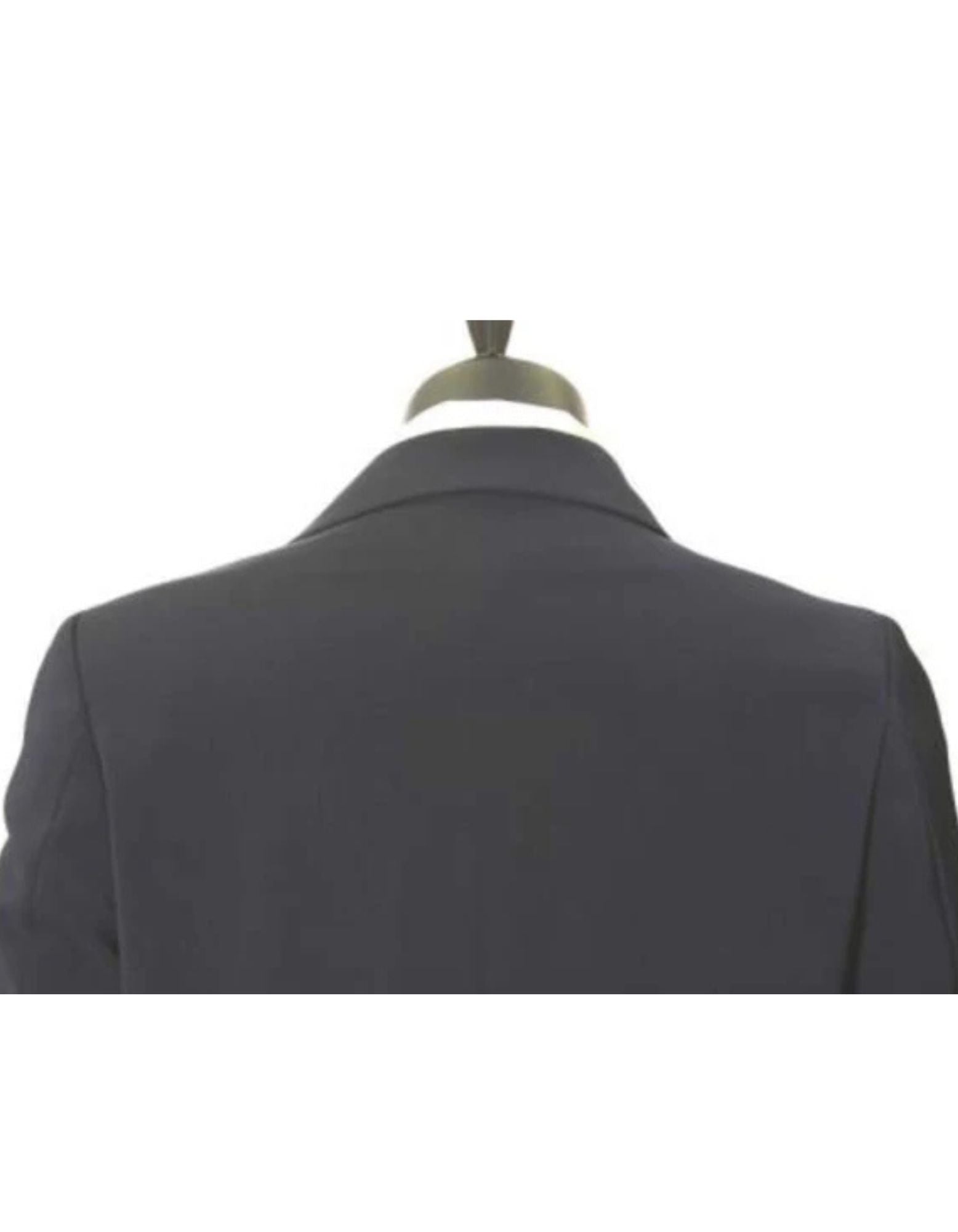 All Weather Microfiber Gaberdine Dress Coat Priced Available In Big & Tall Sizes Trendy Classic Big And Tall Trench Coat navy colored - Coat Size 38