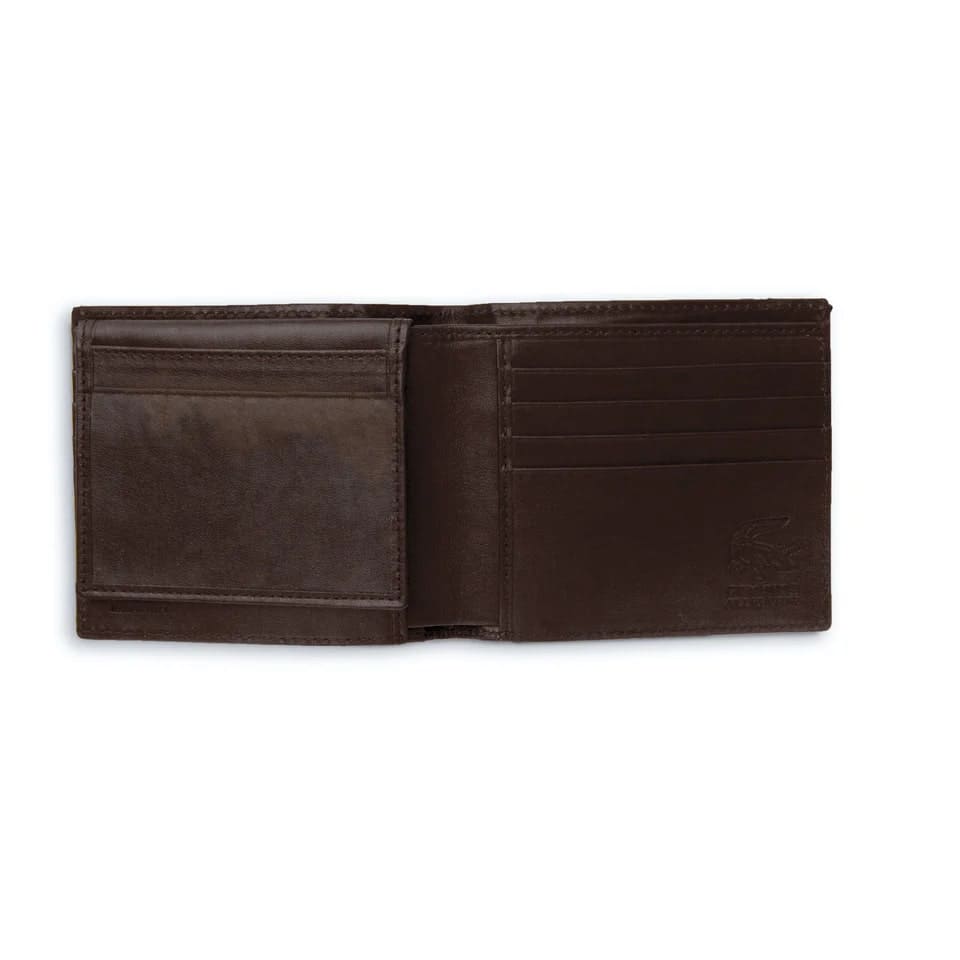 Ferrini Alligator Billfold Wallet Nicotine - One Size