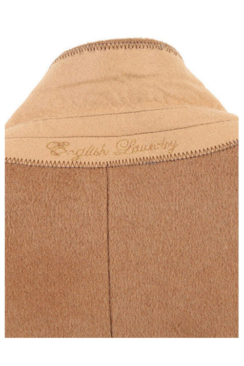 Camel Fall/Winter Essential Slim Fit Overcoat Wool Blend