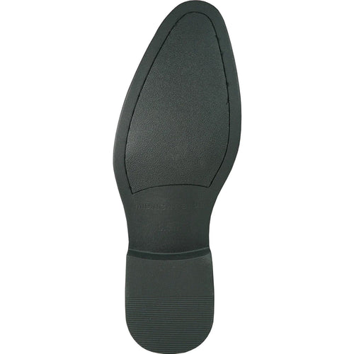Bravo Mens Plain Round Toe Dress Oxford in Dark Brown - Men's Dress Shoes