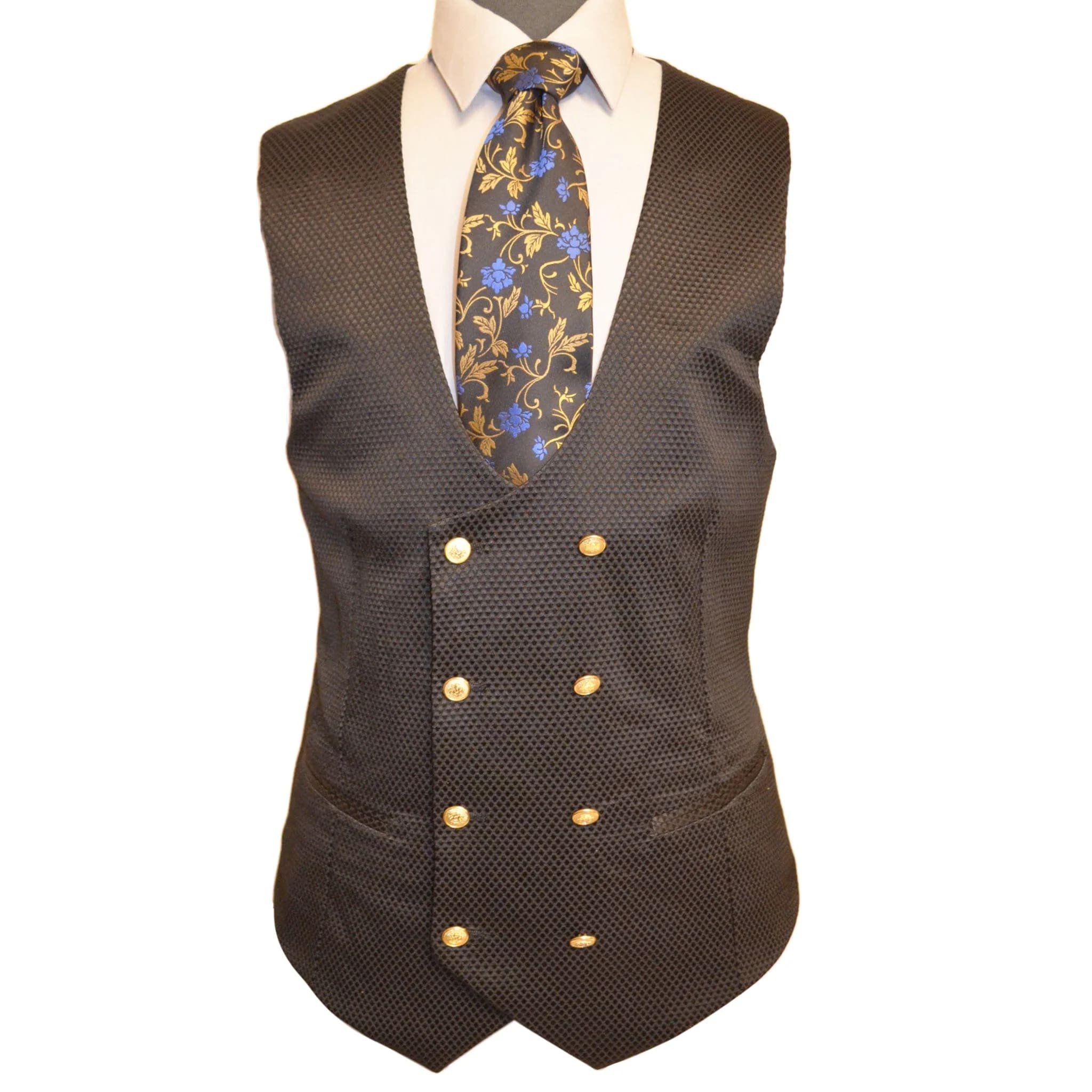 Rossiman Suits For Sale - Mens Designer Suit - Fashion Suits - Fancy 3 Piece Suits - 38 Short Jacket+32 Waist Adjustable 28to34)(Height: 5 4 to5 7 )(Neck 15-16.5)S-M)