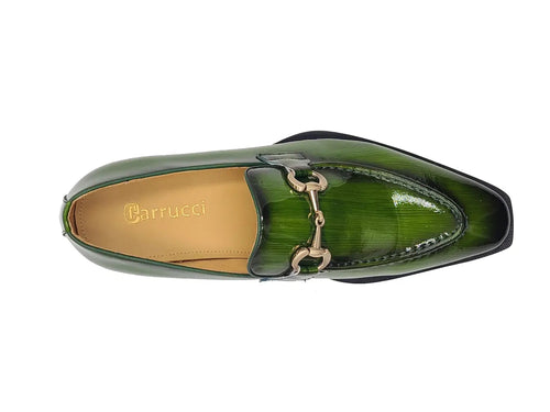 Carrucci Patent Leather Buckle Loafer